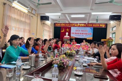 Tham luận “Kinh nghiệm thực hiện dân chủ cơ sở trong trường tiểu học”