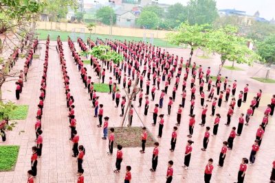 TRƯỜNG TIỂU HỌC NAM THANH HƯỞNG ỨNG NGÀY HỘI ĐỒNG DIỄN VÕ NHẠC VOVINAM – LAN TỎA TINH THẦN VIỆT