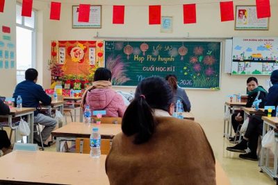  GẶP MẶT CHA MẸ HỌC SINH – KẾT NỐI ĐỒNG HÀNH VÌ SỰ PHÁT TRIỂN CỦA HỌC SINH 