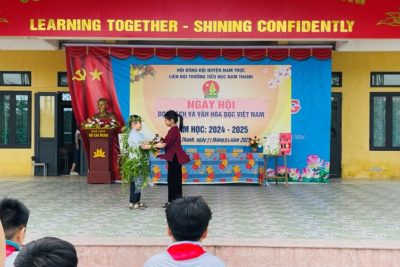 TRƯỜNG TIỂU HỌC NAM THANH PHÁT ĐỘNG TUẦN LỄ HƯỞNG ỨNG HỌC TẬP SUỐT ĐỜI NĂM 2025