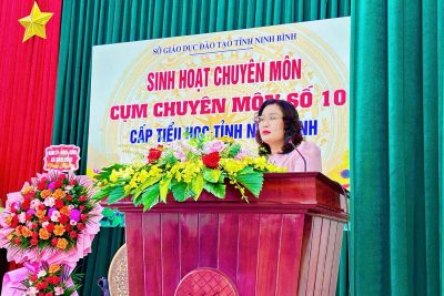TRƯỜNG TIỂU HỌC NAM THANH THAM DỰ SINH HOẠT CHUYÊN MÔN  CỤM SỐ 10 CẤP TIỂU HỌCTỈNH NINH BÌNH LẦN THỨ 2