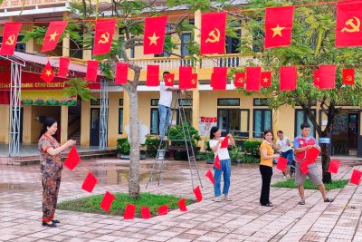 TRƯỜNG TIỂU HỌC NAM THANH TÍCH CỰC CHUẨN BỊ CHO KHAI GIẢNG NĂM HỌC MỚI 2025 – 2026