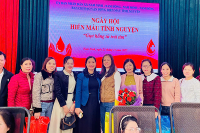 NGÀY HỘI HIẾN MÁU – LAN TỎA YÊU THƯƠNG TỪ TRƯỜNG TIỂU HỌC NAM THANH