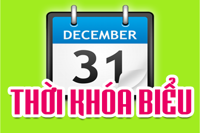 Thời khóa biểu khối 1 – Năm học 2025-2026