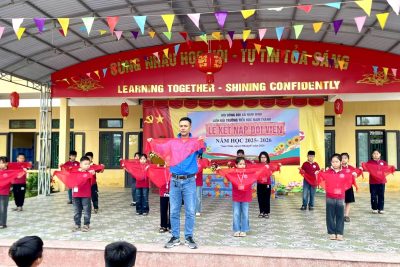 LỄ KẾT NẠP ĐỘI VIÊN ĐỘI TNTP HỒ CHÍ MINH VÀ KHOẢNH KHẮC TỰ HÀO CỦA THIẾU NHI TRƯỜNG TIỂU HỌC NAM THANH